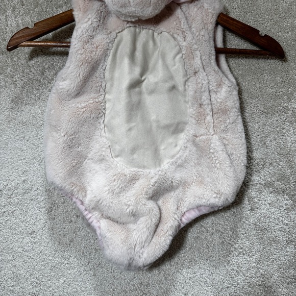 Pottery Barn Kids Pig Costume 12–24 Months Plush Hooded Halloween Romper - Picture 3 of 9